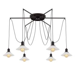 Citilux Эдисон CL451262 Люстра паук Венге