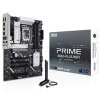 Материнская плата ASUS PRIME B860-PLUS WIFI (LGA1851/B860/4xDDR5/5xPCI-Ex16/2xM.2/Wi-Fi/BT/SB7.1/GLAN/HDMI/DP/ATX)