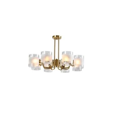 Люстра потолочная 8*Е14 APL.661.07.08 золото Syuzet Aployt