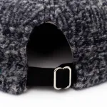 Докер Якорь Портовой пальтовый волнистый серо-темно-синий