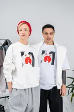 Футболка White Crow Japan Kiss белая