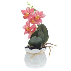 GAEM Цветочная композиция "Орхидея", L12,5 W11 H26 см