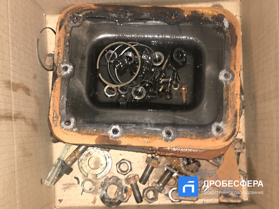 Ремонт головки С416М с заменой клапанной доски и поршня высокого давления