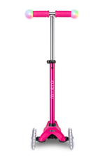 Самокат Micro Mini2Grow Deluxe Magic LED розовый