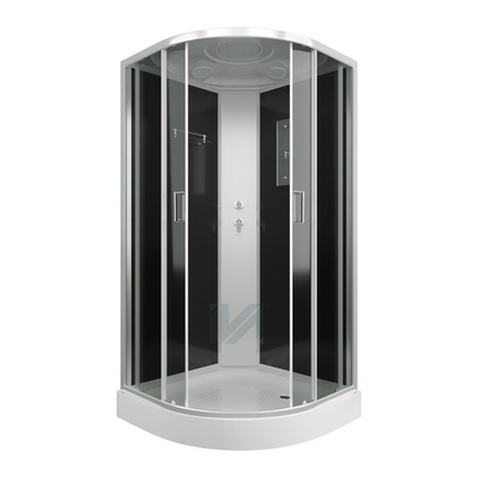 душевая кабина IVA SC08CT 800*800*2150 низкий поддон, тонированое стекло