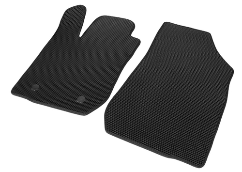 Коврики в салон автомобиля AutoFlex EVA (ЭВА, ЕВА) Business (передние) для Lada Largus фургон (2 места) 2012-2021 2021-н.в., 2 части, с крепежом, 3600302