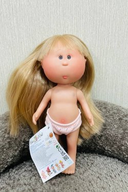 УЦЕНКА Кукла Nines виниловая 23см Little Mia без одежды (3199W1A)