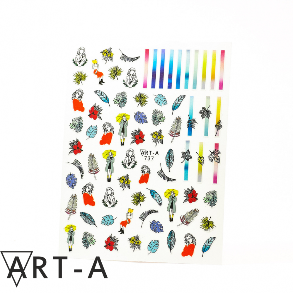 Наклейки 3D Art-A 737