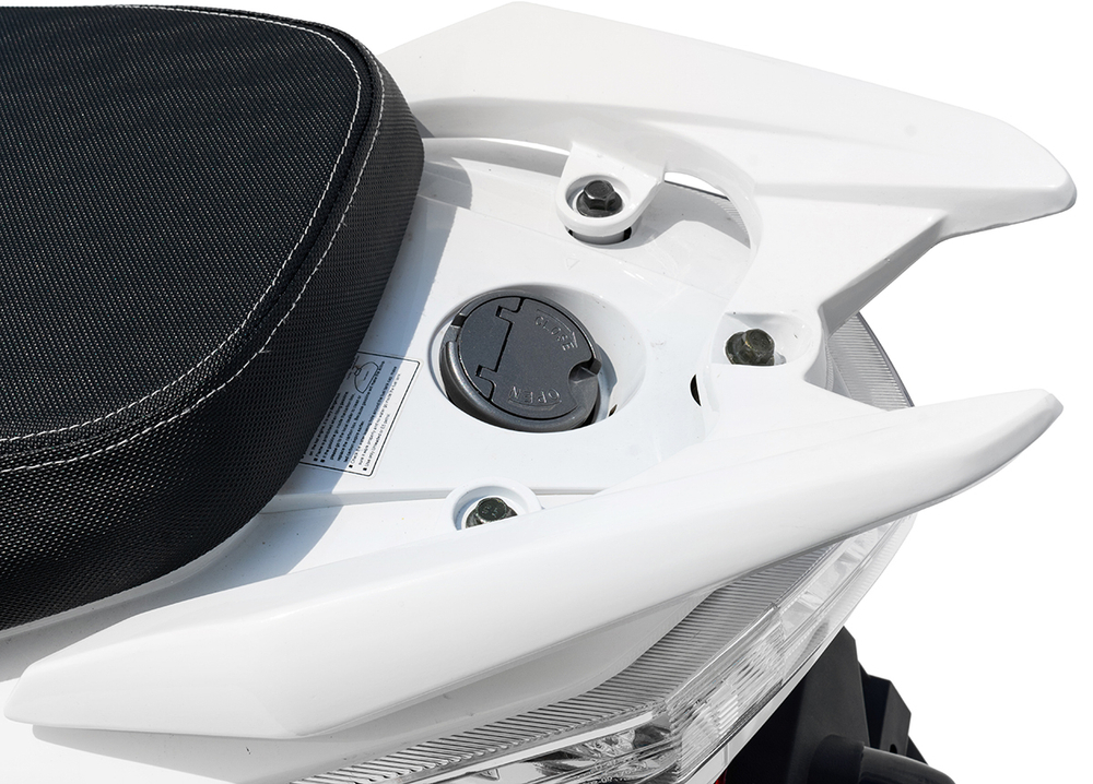 Скутер Regulmoto EAGLE 50 (колёса R12) Белый/синий