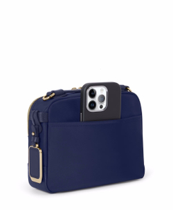 Сумка через плечо Teghan/Indigo/ Light Gold