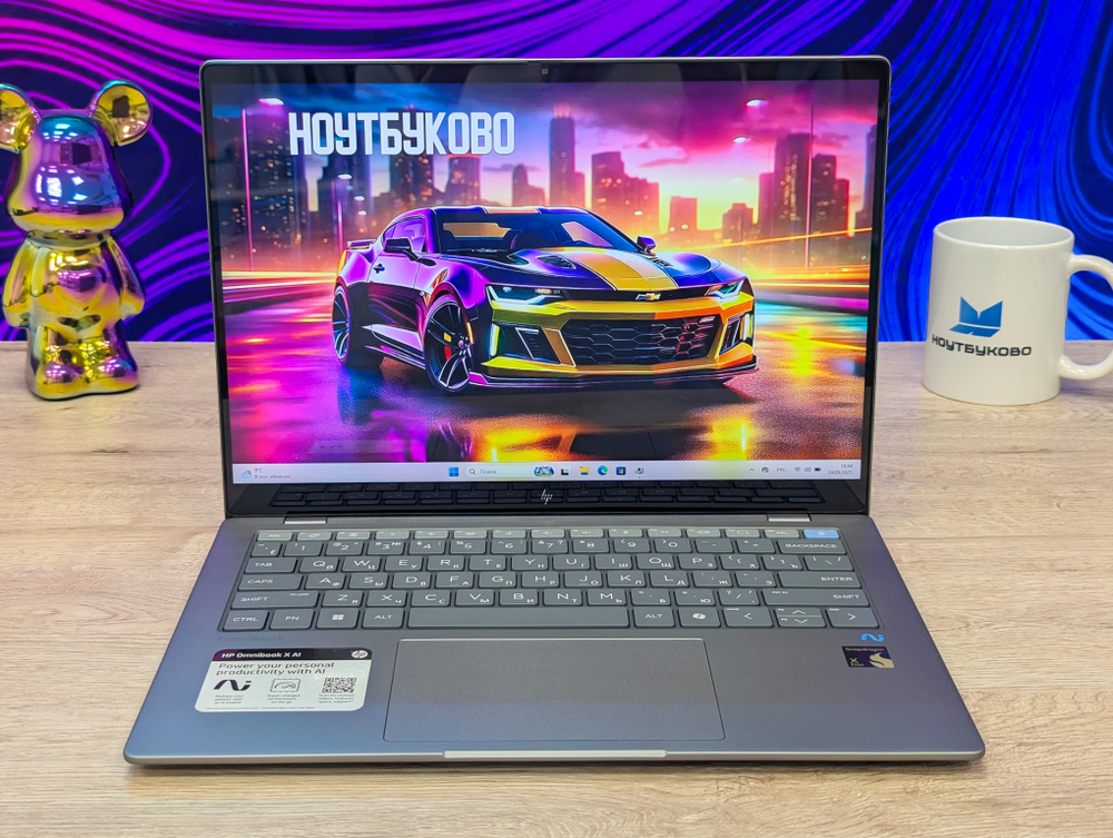 Ноутбук HP OmniBook X Laptop 14, 14" 2240х1400 IPS, Touch,16 Gb RAM, 1024 Gb SSD, Windows 11 Home
