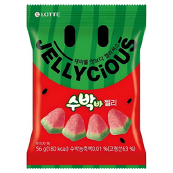 JELLYCIOUS Мармелад жевательный вкус арбуза, 56 гр