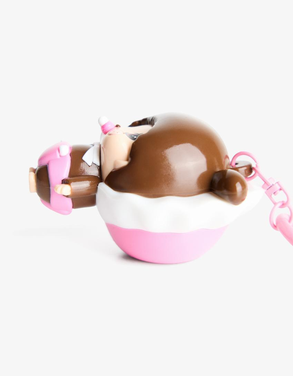 BERSHKA Брелок Monchhichi, розовый