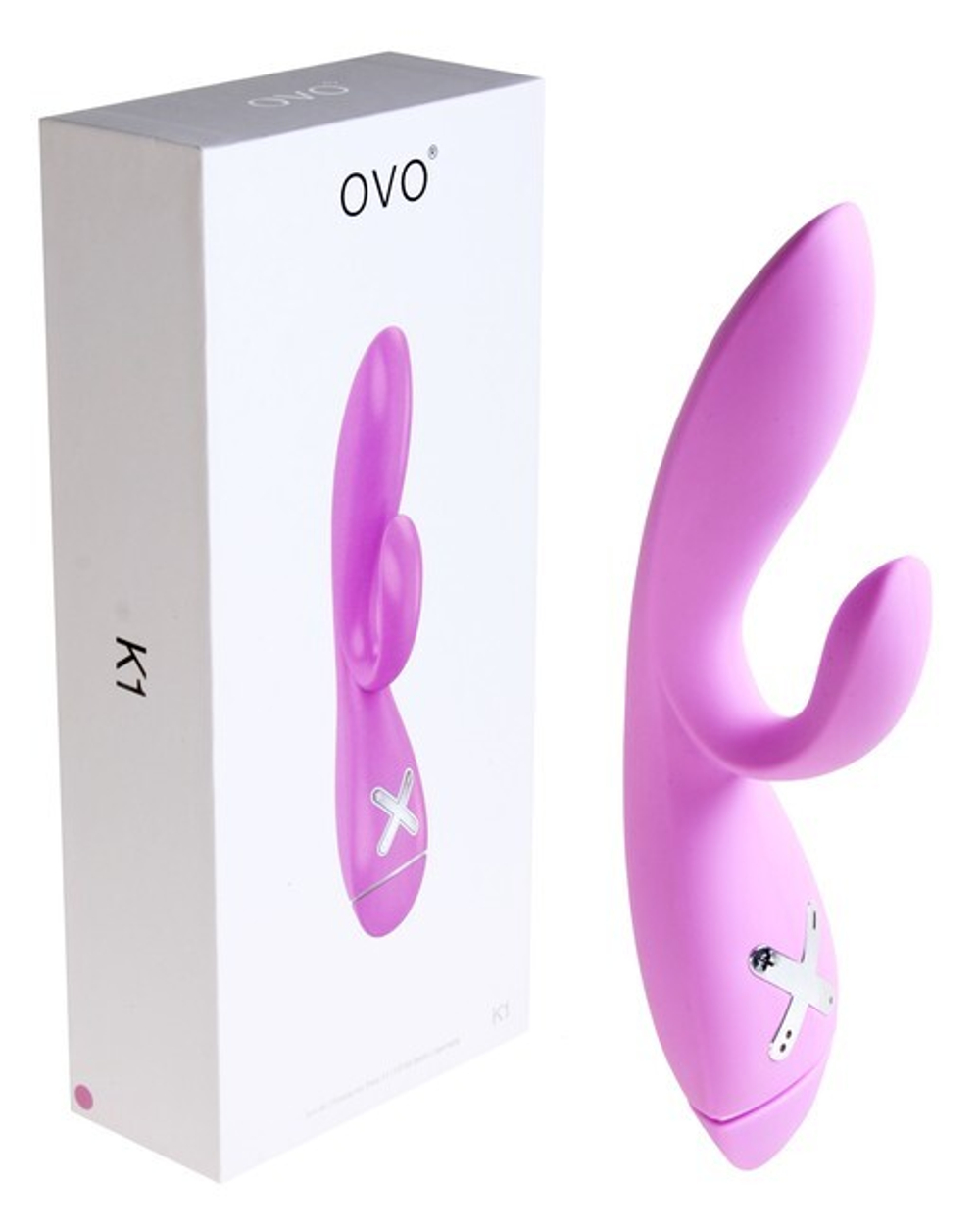 Вибратор Rabbit с клиторальным стимулятором (5 режимов) (Цвет: розовый)