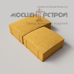  Тротуарная плитка Английский Булыжник 240/160х160х60