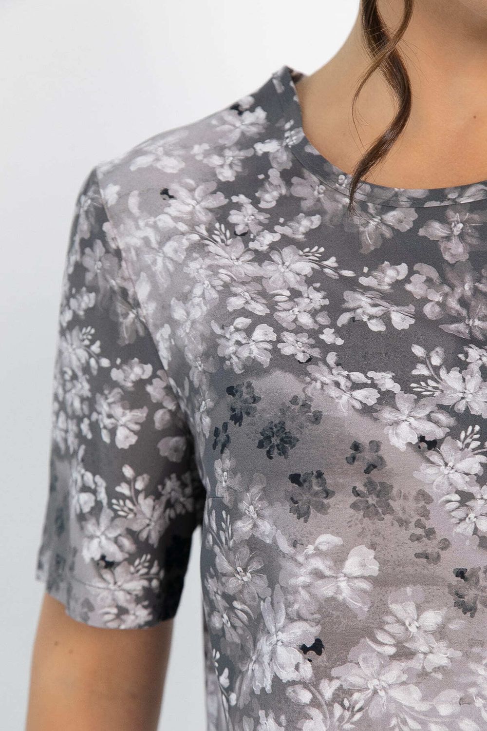 Блуза Вечерний свет (серая) Б14005-25М LT Collection