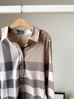Хлопковое платье Burberry, S