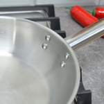 Сковорода 22см Общепит без крышки, корпус 0,6мм индукция ТРС 3,5мм