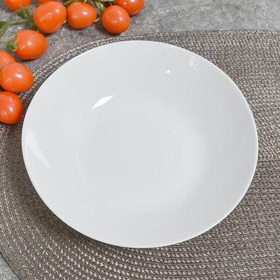Тарелка суповая 20см Без деколи, стеклокерамика
