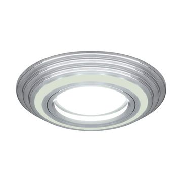 Встраиваемый точечный светильник 1*Gu5.3/LED 3W 3000K BL138 хром Backlight Gauss