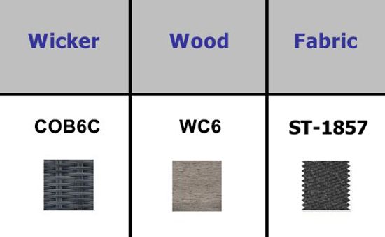 Комплект плетеной мебели Jura