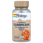 Solaray, Грибы, кордицепс, 60 капсул