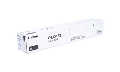 Тонер-картридж CANON C-EXV52 BK (0998C002) чёрный