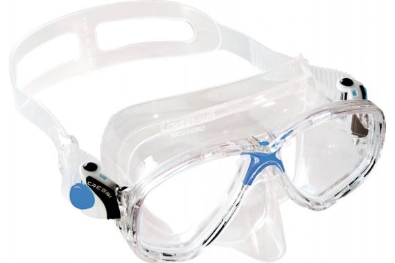 Набор для снорклинга Cressi Palau Bag (Ласты Palau + Маска Marea + Трубка Gamma + Сумка) синий