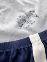 Пижама для девочки Next B16-259, 3 шт., Красный, Синий, Серый