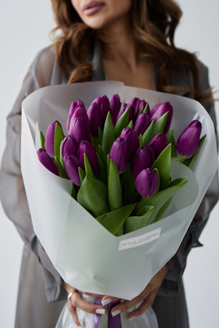 Моно- букет (цвет черника)