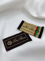 Бирка ЛП. коричневая 60 мм