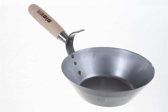 Ковш штукатурный БИБЕР с деревянной ручкой 35901