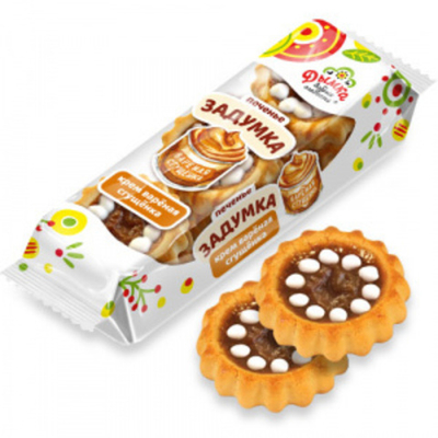 Печенье Дымка Задумка крем Варёная сгущёнка 220 г