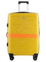 Чемодан 463 / С ремнем / Полипропилен