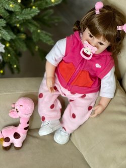 Кукла Реборн мягконабивная 48см в пакете (FA-005)