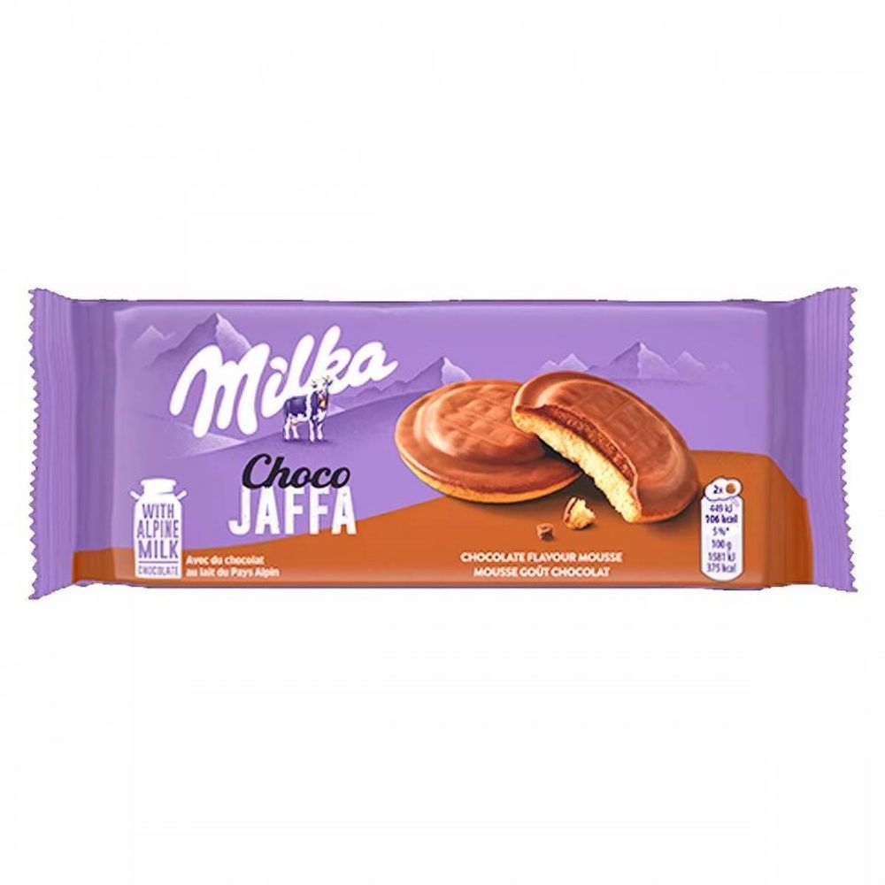 Печенье "MILKA" choco jaffa 128г