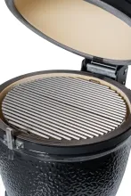 Керамический угольный гриль Diamond Egg Legend Deep Black, 46 см, чёрный