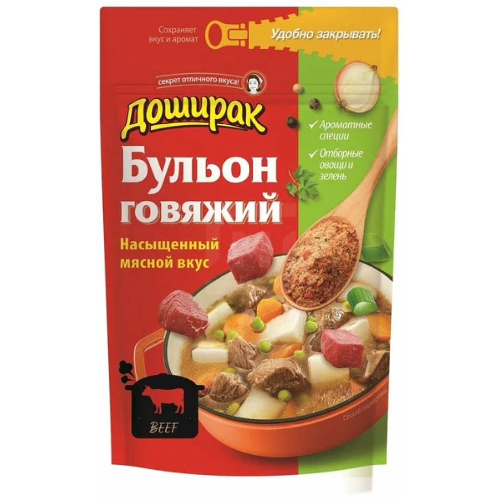 Бульон Доширак  говяжий 90 гр