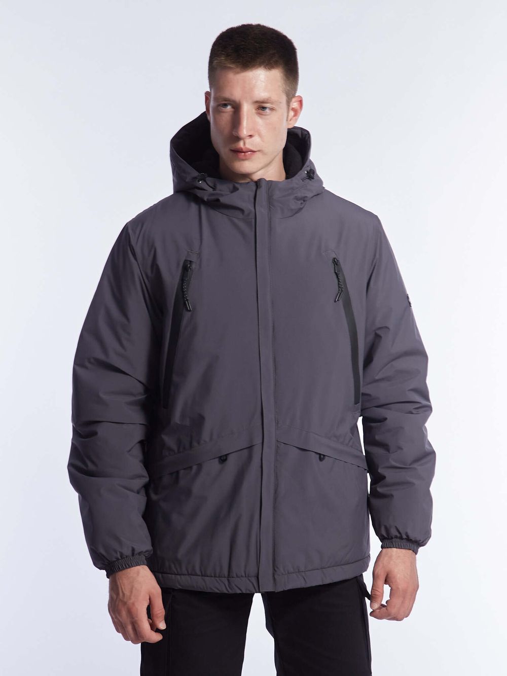 Куртка Antisocial AW24 Demi серая