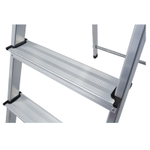 Стремянка 5 ступеней алюминиевая с большой полкой Safety