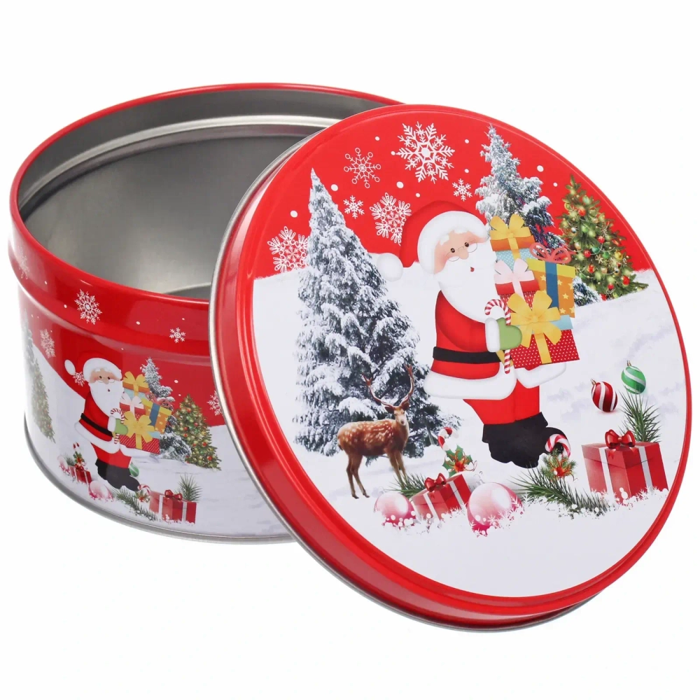 Банка жестяная «Настроение праздника» 900мл, 13.5*7.5см