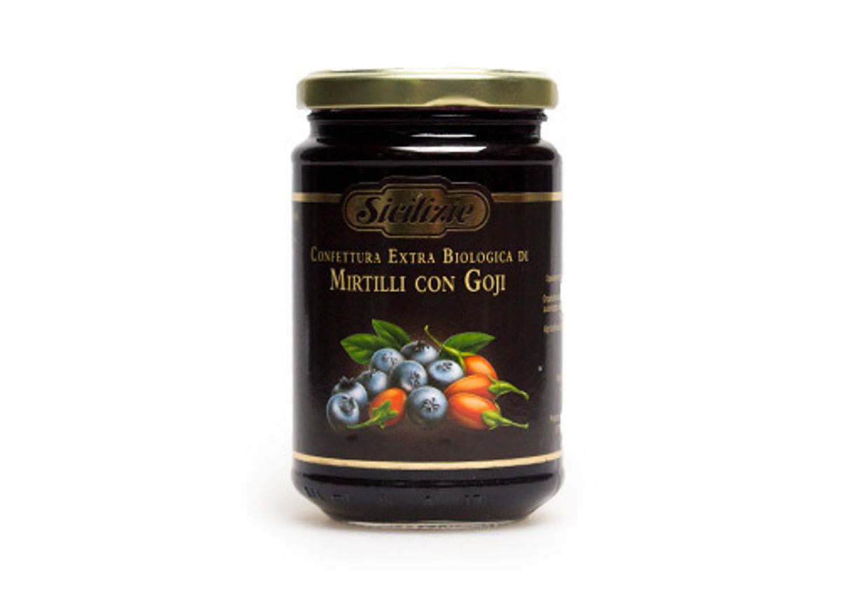 Конфитюр из черники и ягод годжи Sicilizie, 360г