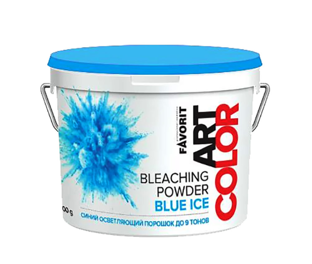 Синий осветл порошок Favorit Art Color 500гр Blue Ice 9+