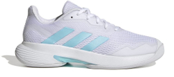 Женские теннисные кроссовки Adidas CourtJam Control W Carpet - cloud white/bliss blue/cloud white