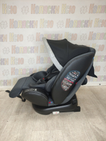 Автокресло детское 0-36 Indigo MAX-X Isofix 0+1+2+3 (0-36) графит