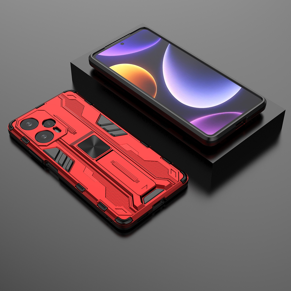 Противоударный чехол с подставкой Transformer для Xiaomi Poco F5