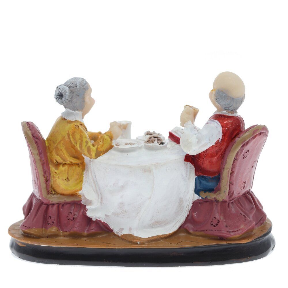 GAEM Фигурка декоративная "Бабушка с дедушкой", L11 W6 H8 см