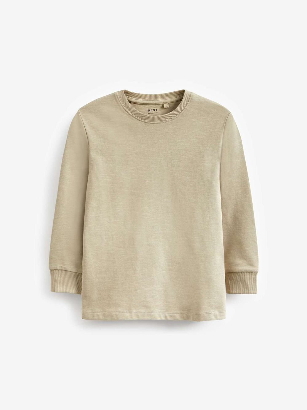 Лонгслив для мальчика Next 888-789, Песочный