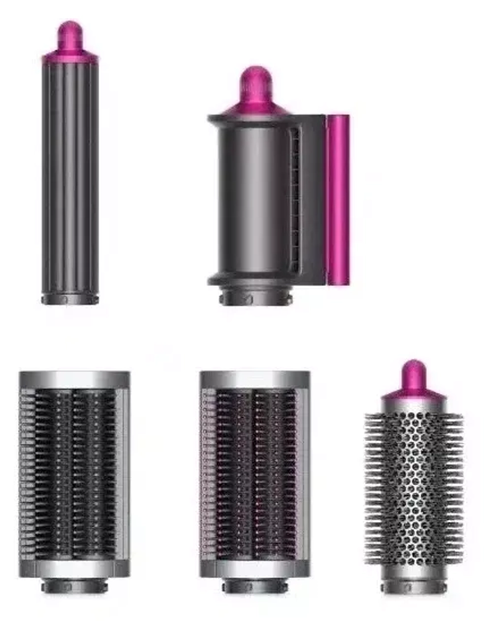 Фен-Стайлер Dyson Airwrap complete long HS05, Fuchsia/Nickel