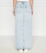 Джинсовая юбка CALVIN KLEIN JEANS - голубой(J20J222814)